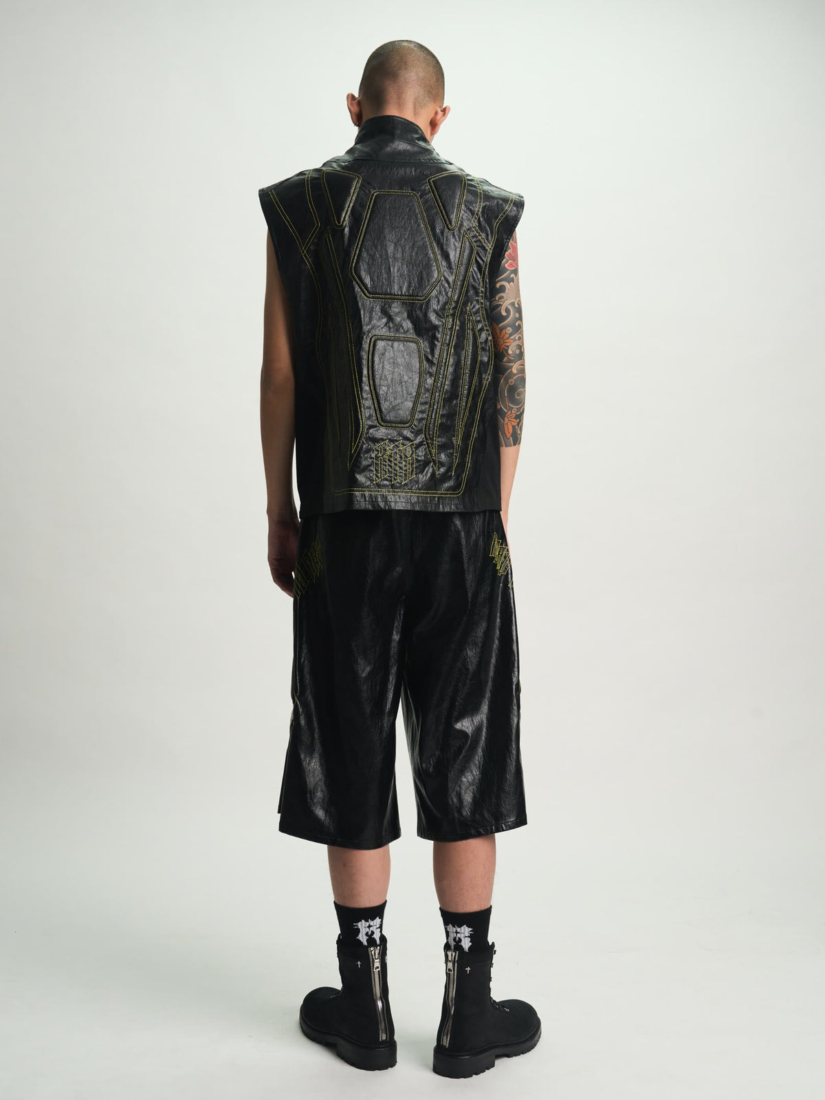 RAMI BIKER SHORT | BLACK