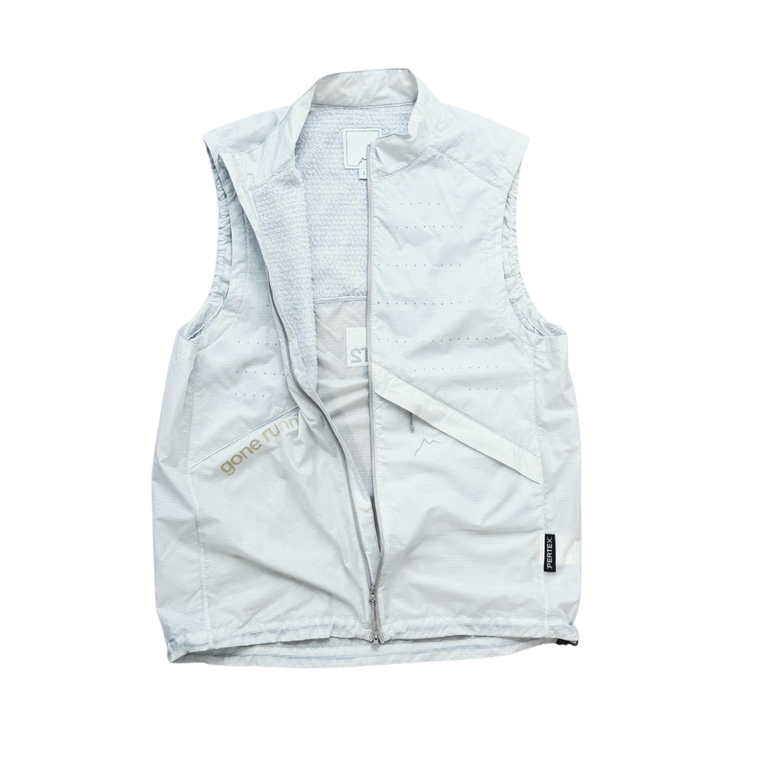cayl, light alpha vest, cream.