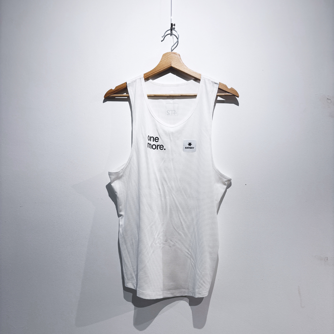 saysky clean combat singlet, white.