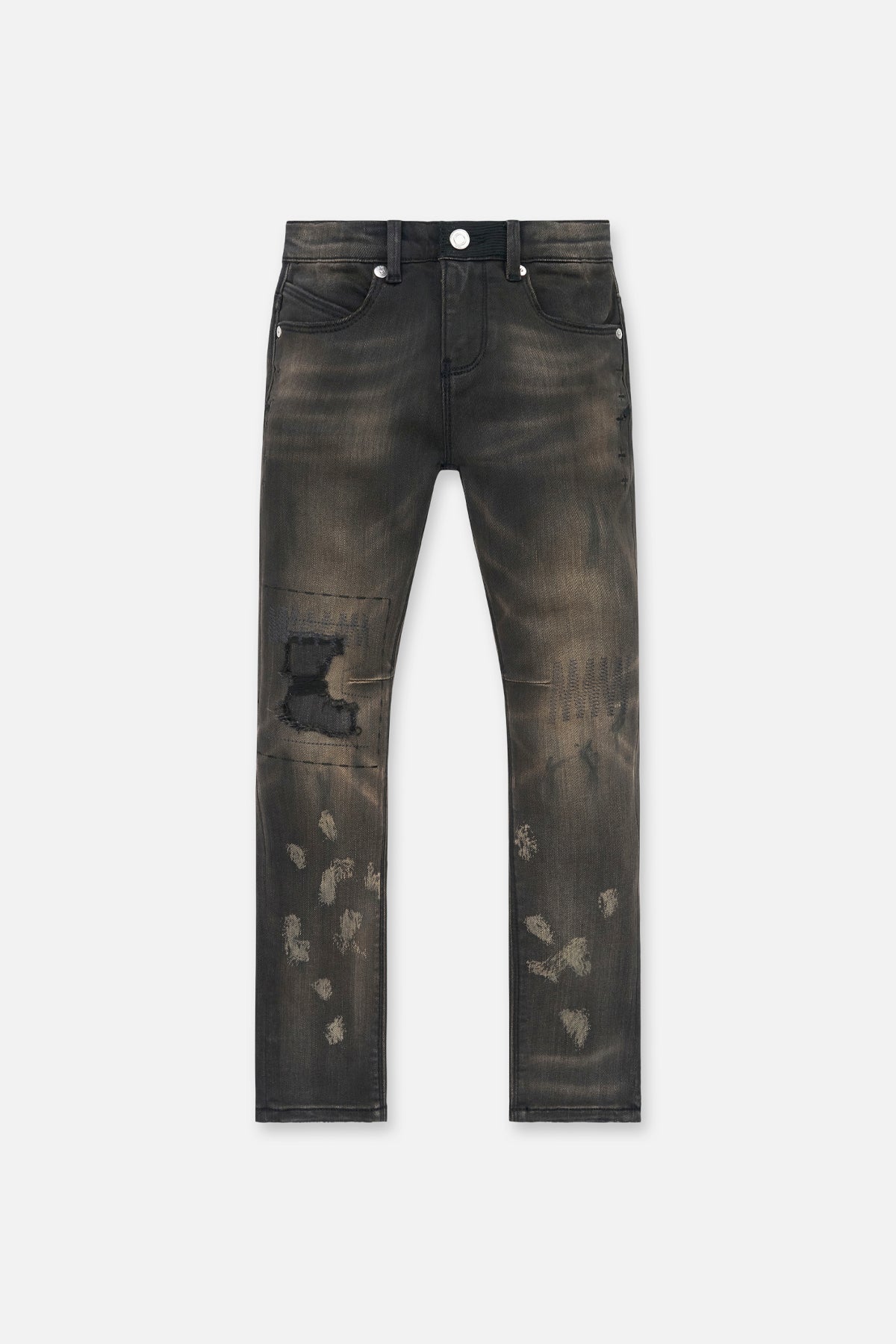 KIDS BENSON SKINNY JEANS | CHARCOAL EMBER