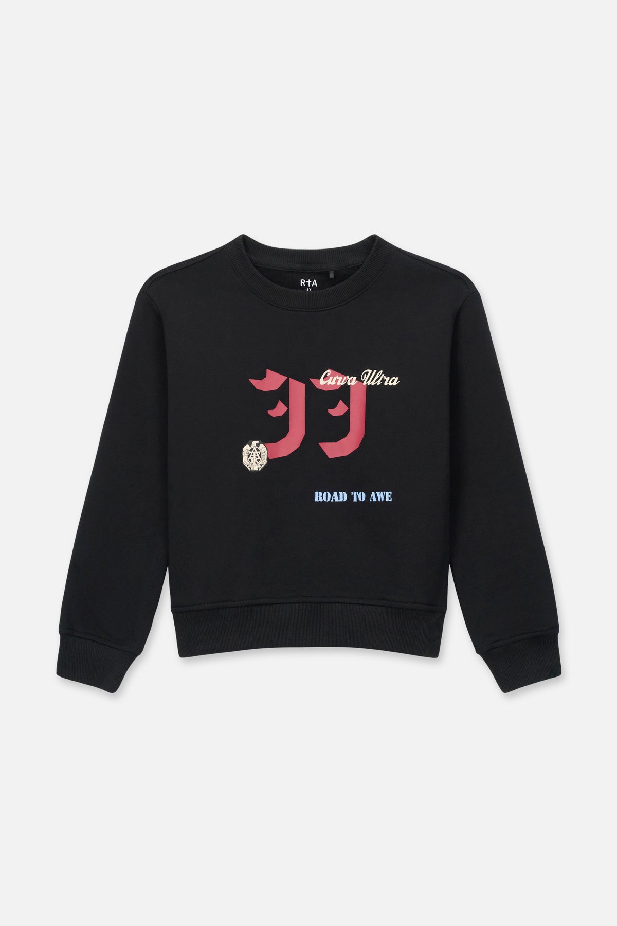 KIDS ERIXEN CREWNECK | BLACK CURVA ULTRA