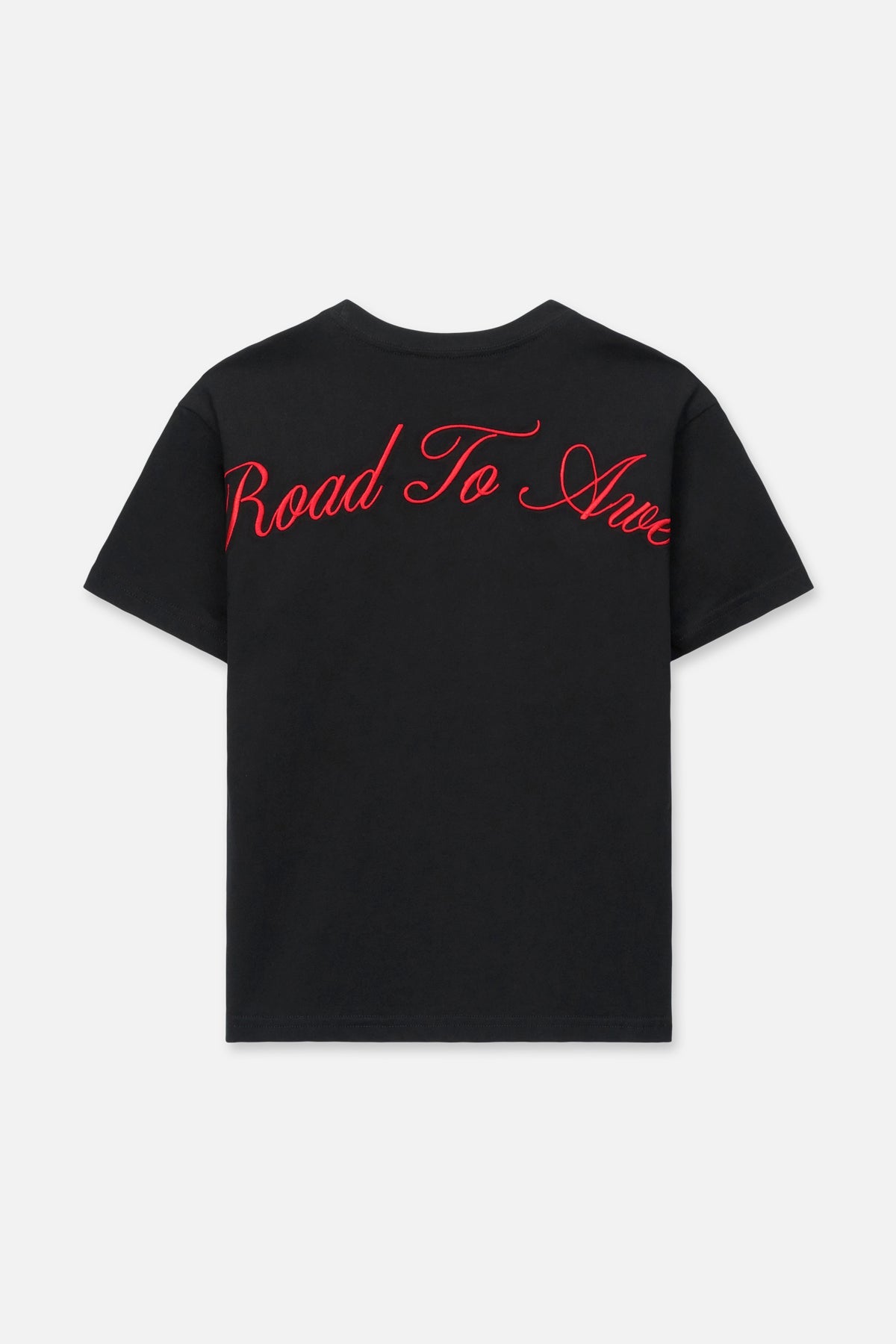 KIDS LAWSON TEE | BLACK CURSIVE RTA