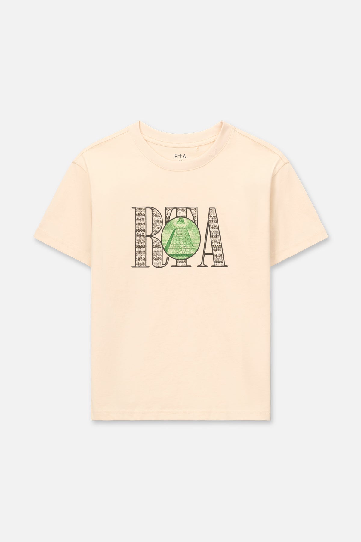 KIDS LAWSON TEE | BONE DOLLAR STAMP