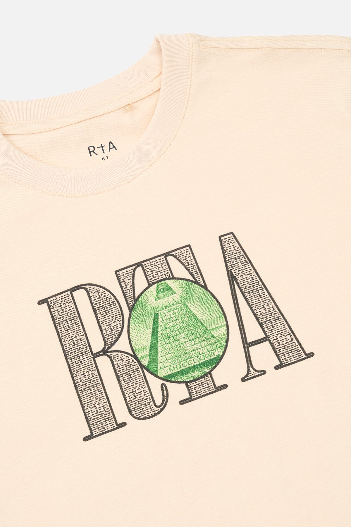 KIDS LAWSON TEE | BONE DOLLAR STAMP