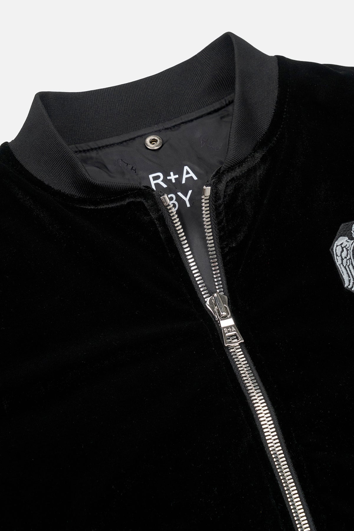 KIDS RIAN HOODED BOMBER | BLACK CREST