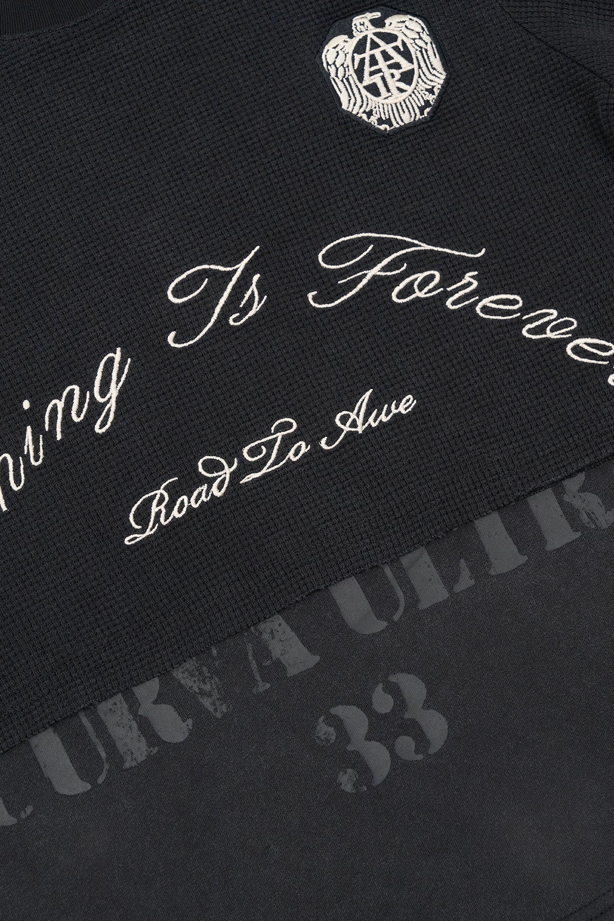 KIDS DAREN DOUBLE LAYERED LONG SLEEVE | VINTAGE BLACK