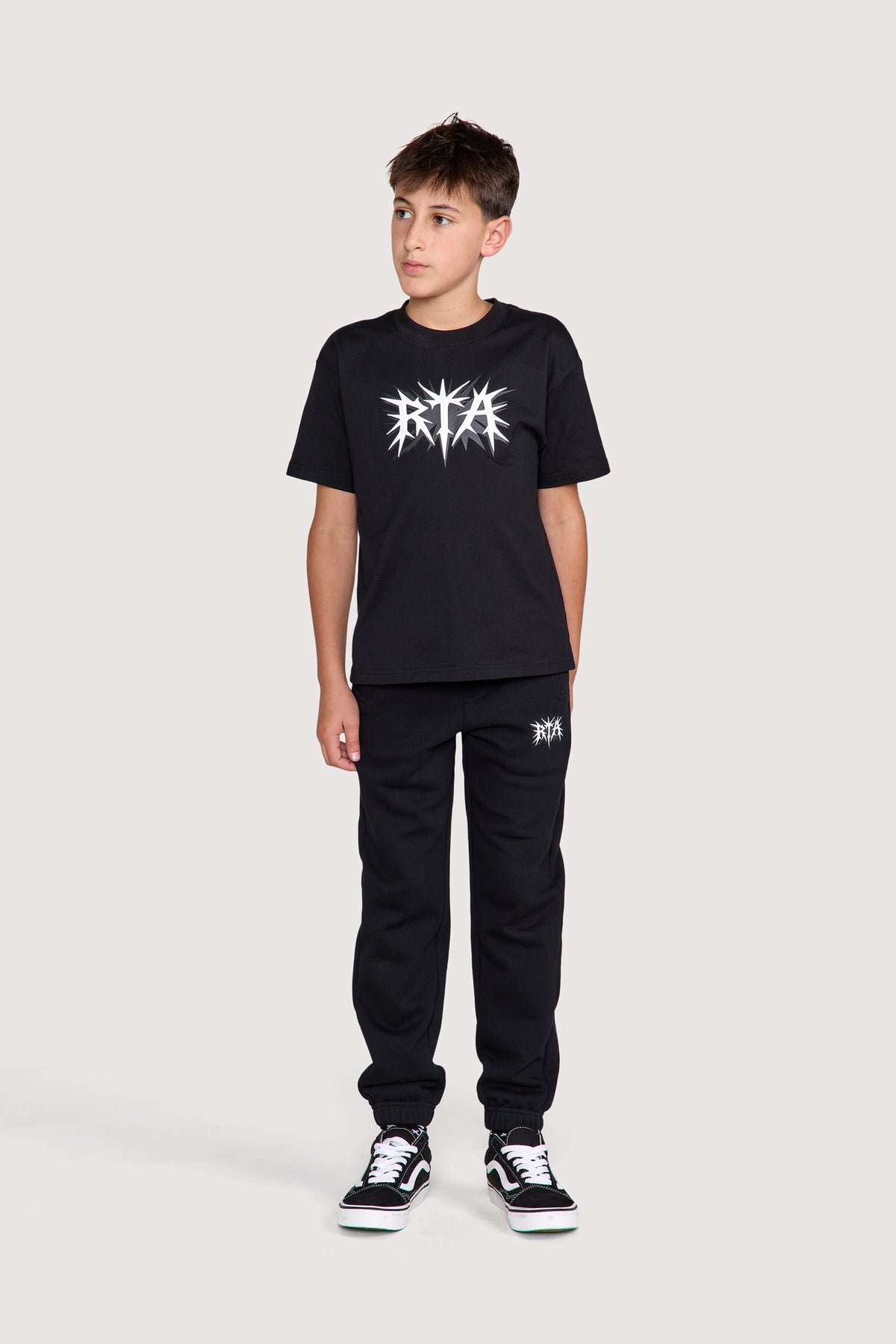 KIDS EWAN SWEATPANT | BLACK SPIKE RTA