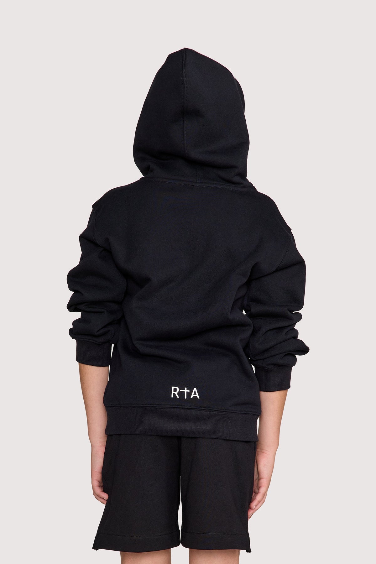 KIDS EDEN PULLOVER HOODIE | BLACK SPIKE RTA