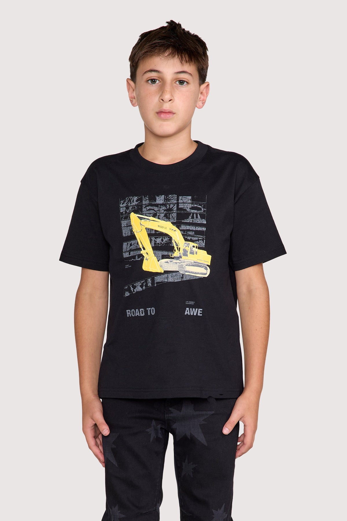 KIDS LAWSON SHORT SLEEVE TEE | BLACK DIGGERS