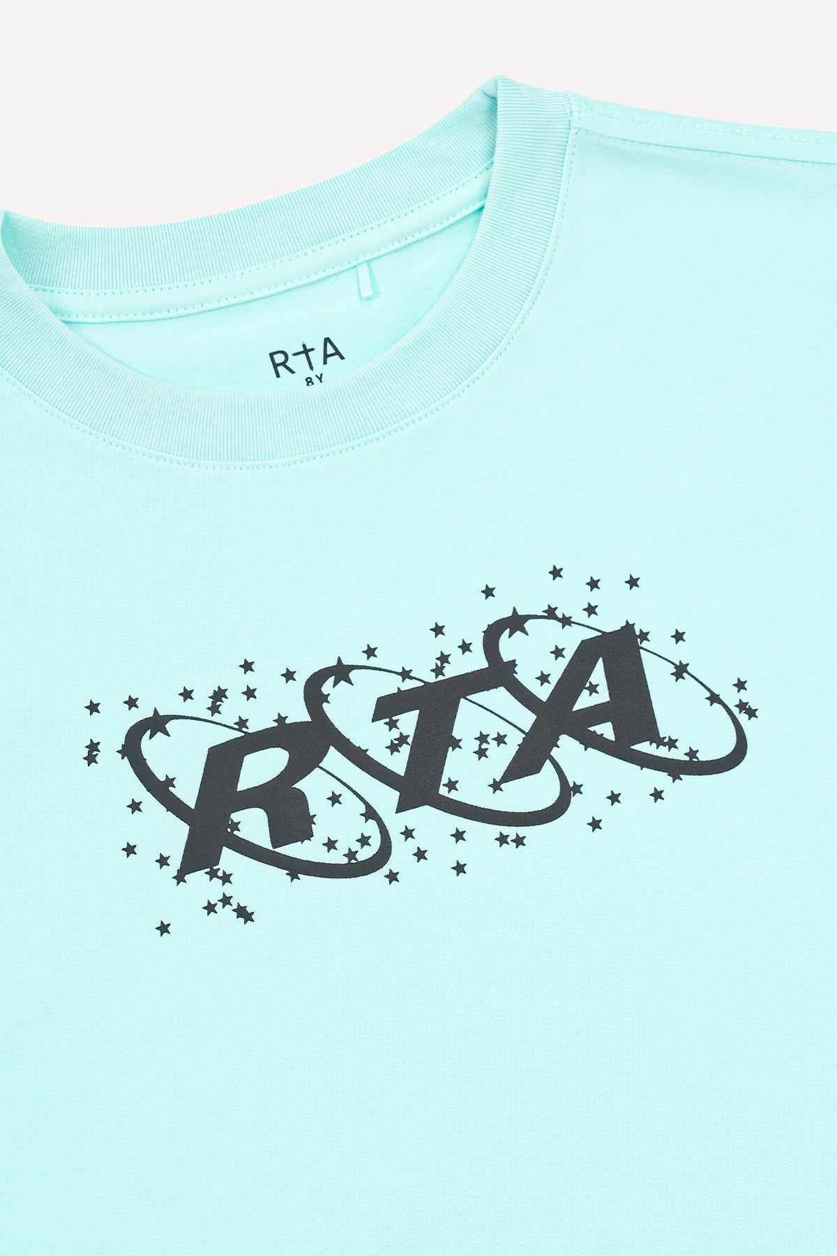 KIDS HOLLIS LONG SLEEVE TEE | TURQUOISE PLANETARY RTA