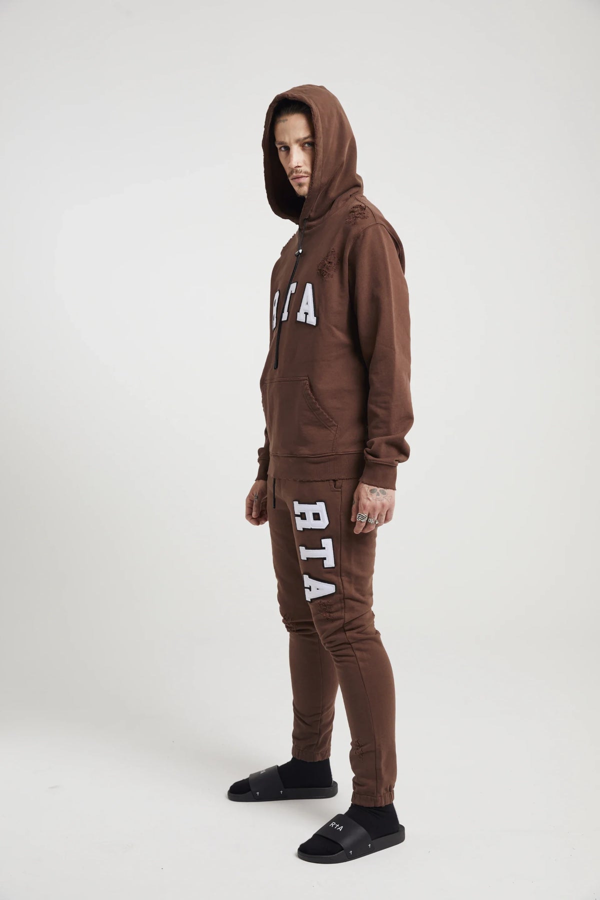 MARKUS HOODIE | BROWN COLLEGIATE