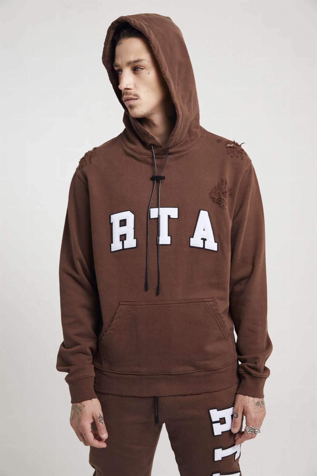 MARKUS HOODIE | BROWN COLLEGIATE