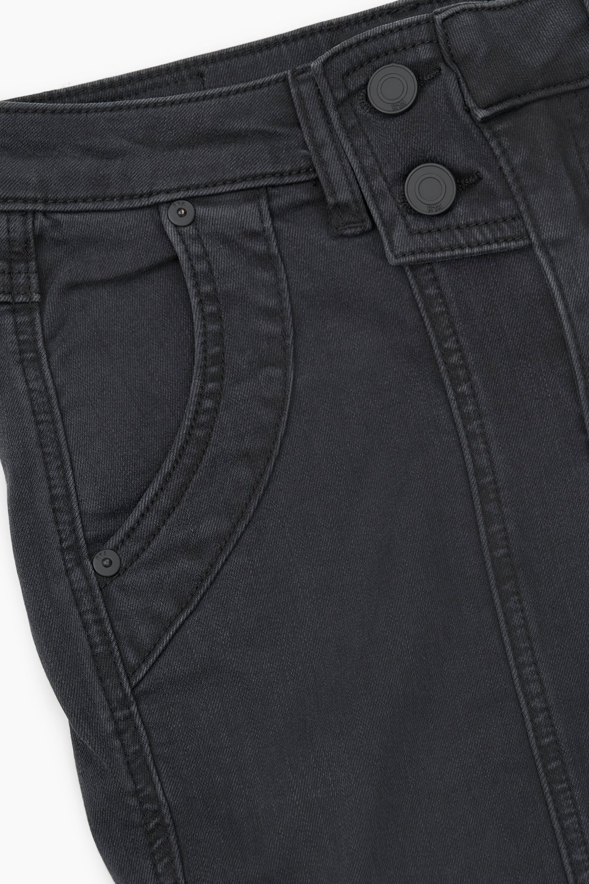 EVA DENIM SLIM CARGO | DENIM CHARCOAL