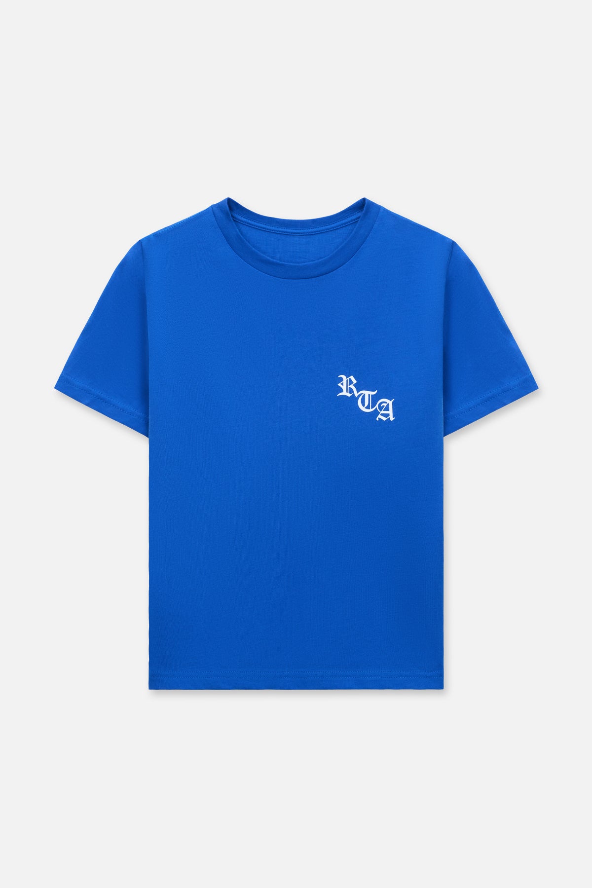 KIDS EDSON SHORT SLEEVE TEE | ROYAL BLUE OLD ENGLISH PARADISE