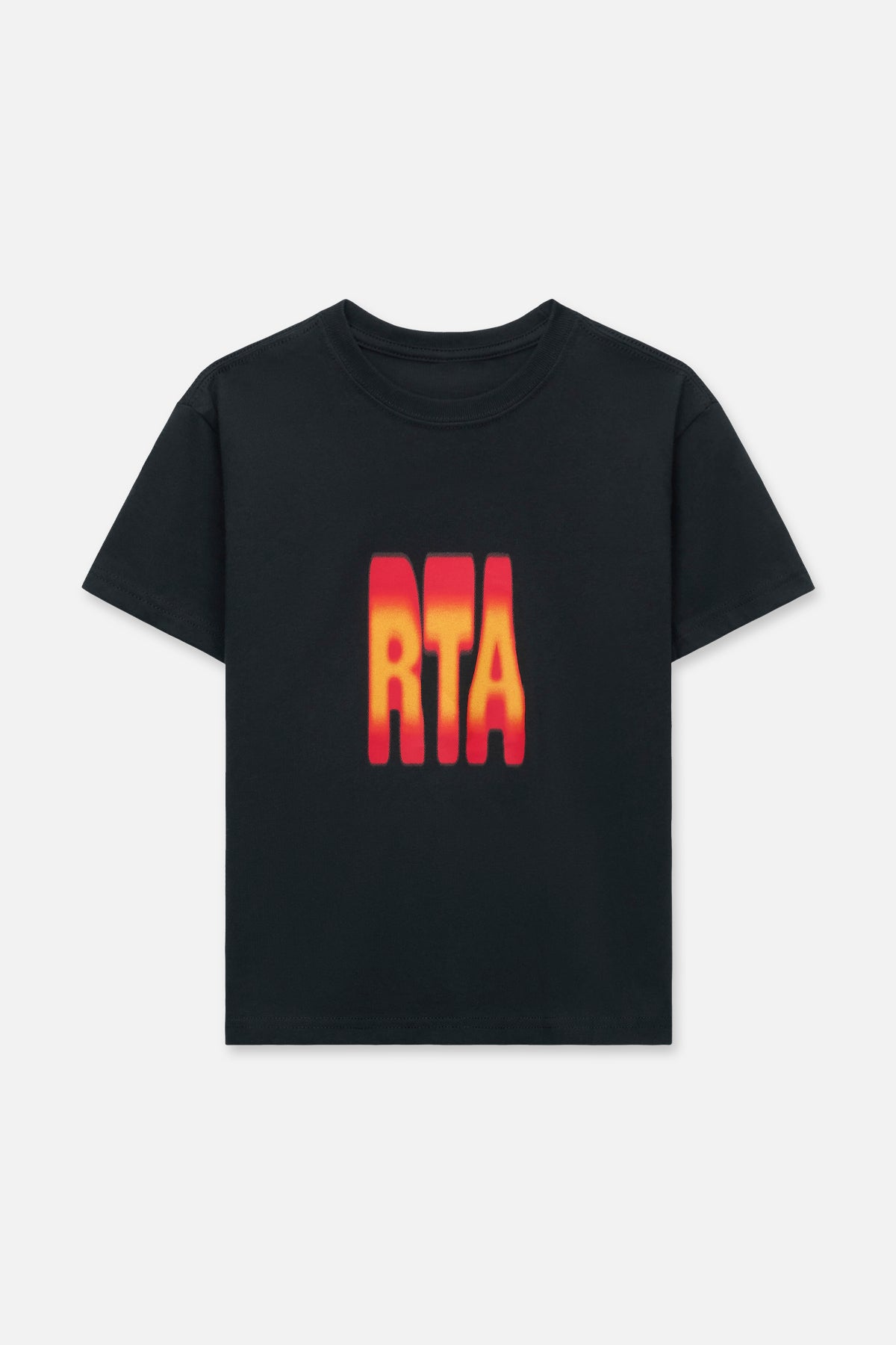 KIDS EDSON SHORT SLEEVE TEE | BLACK PARADISE FLAME