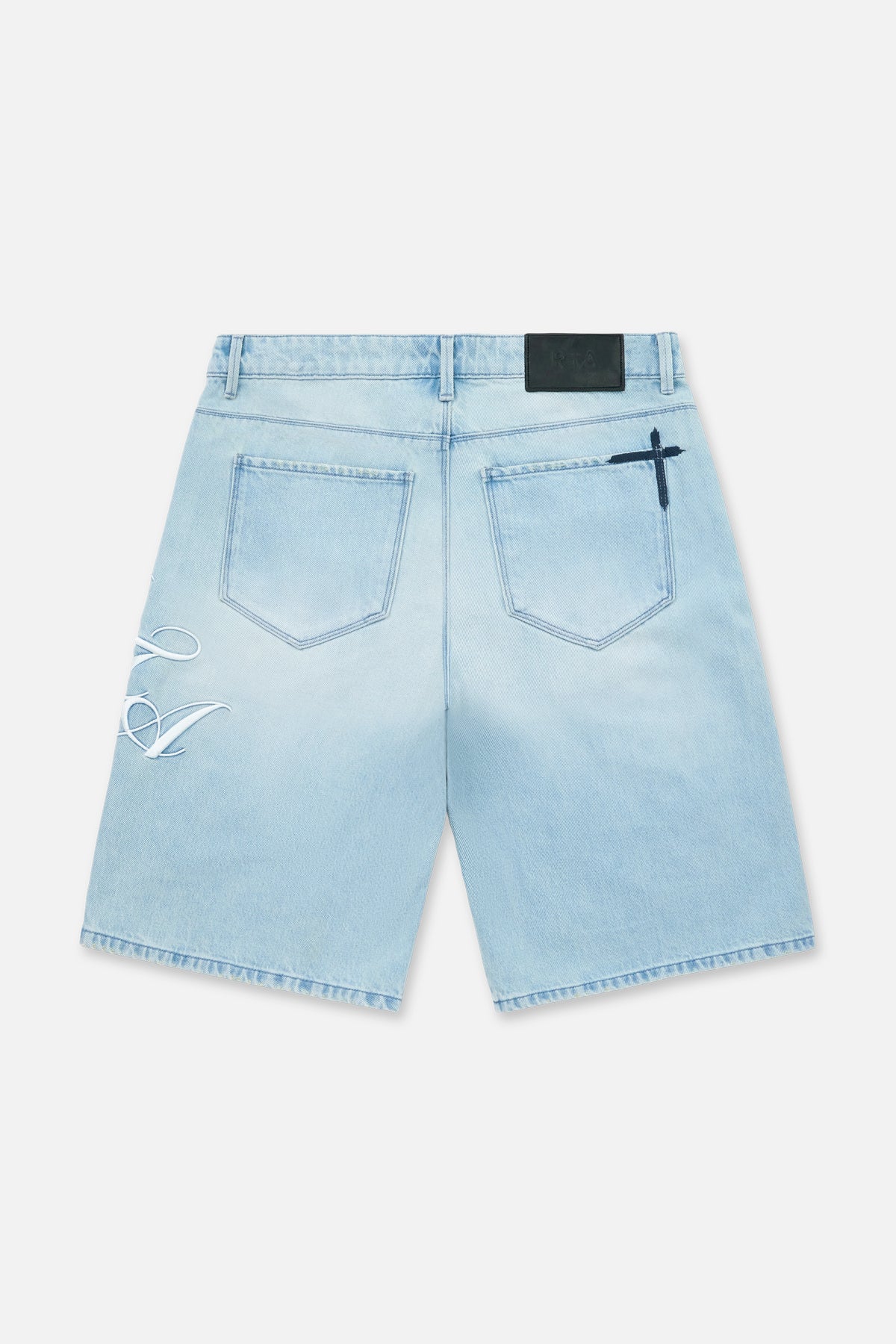 GUSTAVO DENIM SHORT | SOFT HORIZON CURSIVE