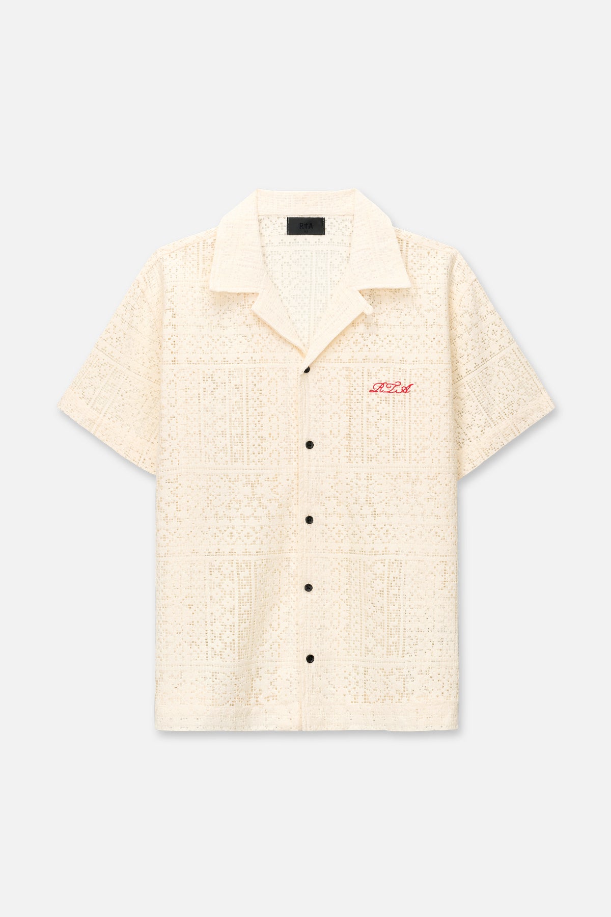 NATHAN SHORT SLEEVE SHIRT | SAND CURSIVE