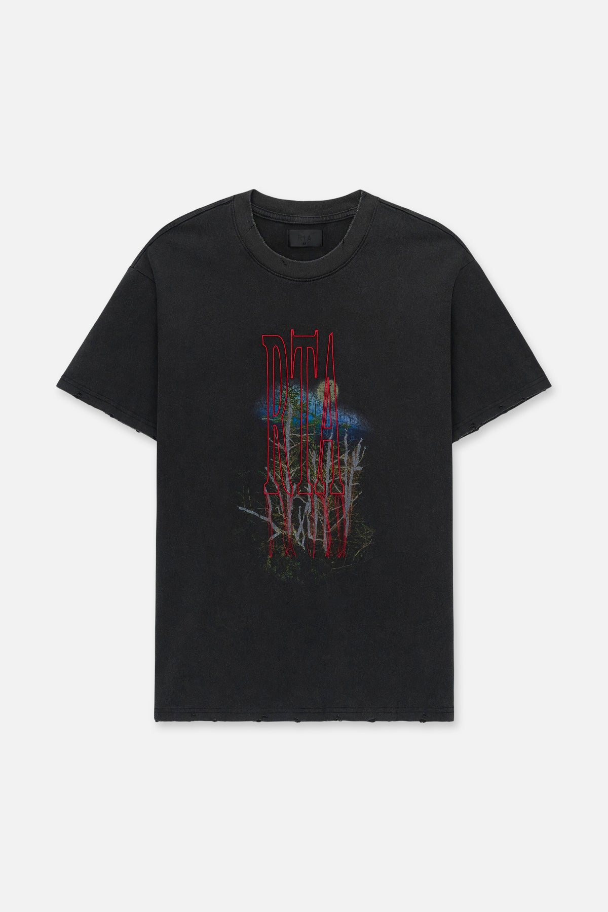 COLIN OVERSIZED SHORT SLEEVE TEE | BLACK FOREST