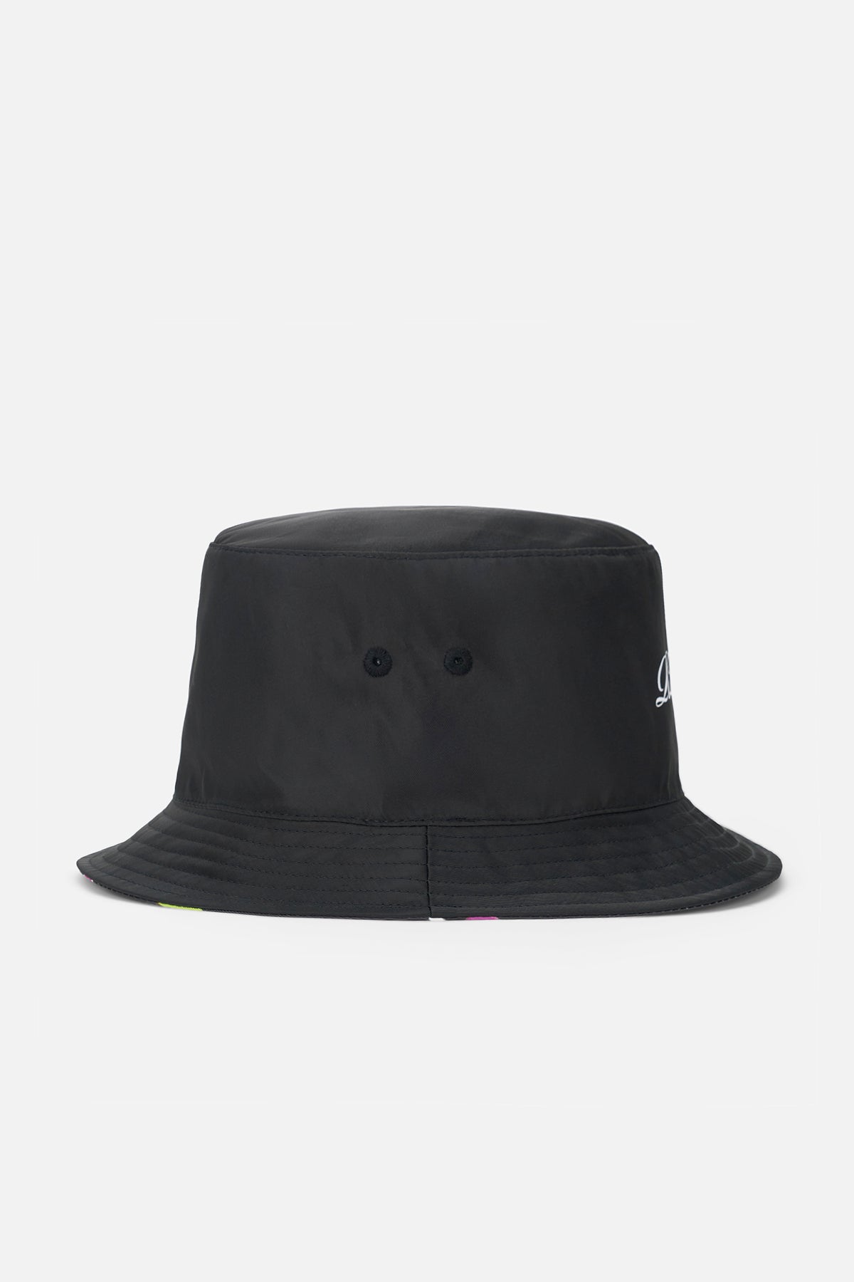 MARCUS BUCKET HAT | BLACK CURSIVE RTA