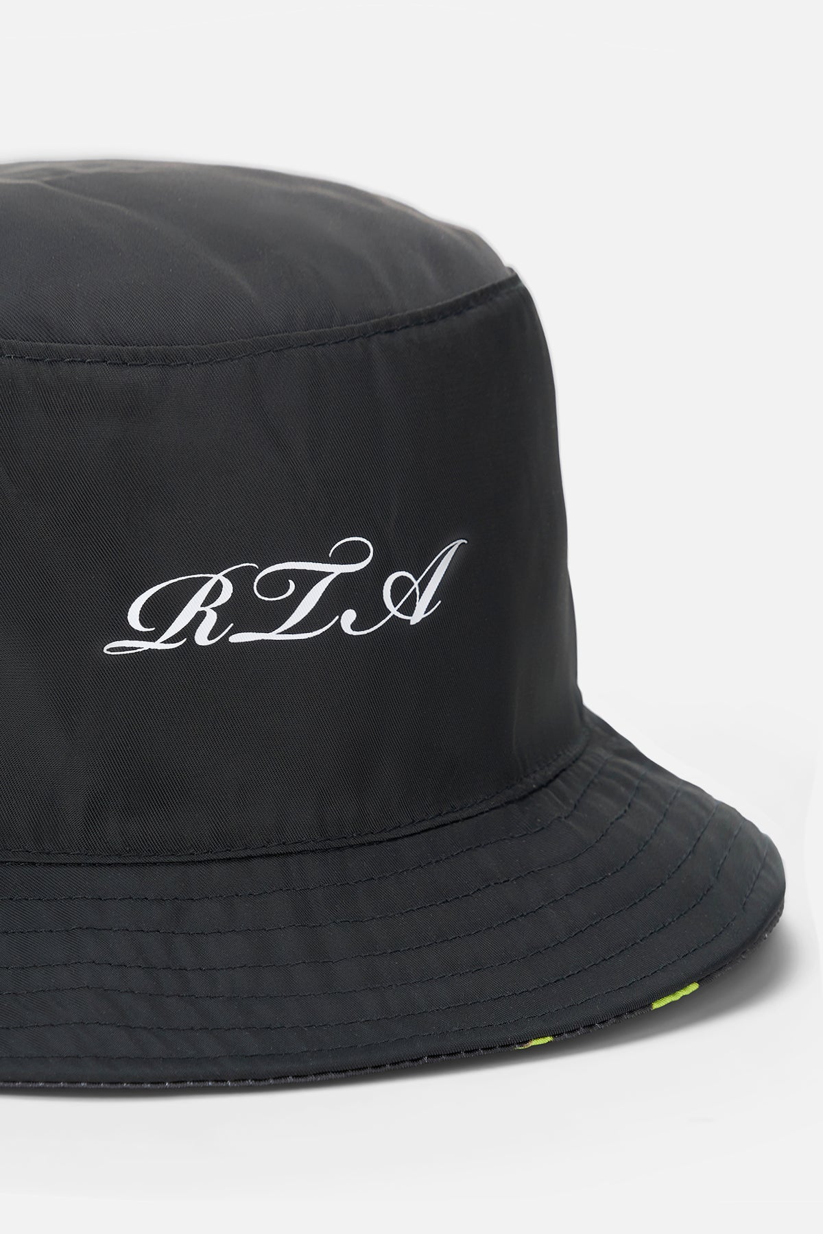 MARCUS BUCKET HAT | BLACK CURSIVE RTA