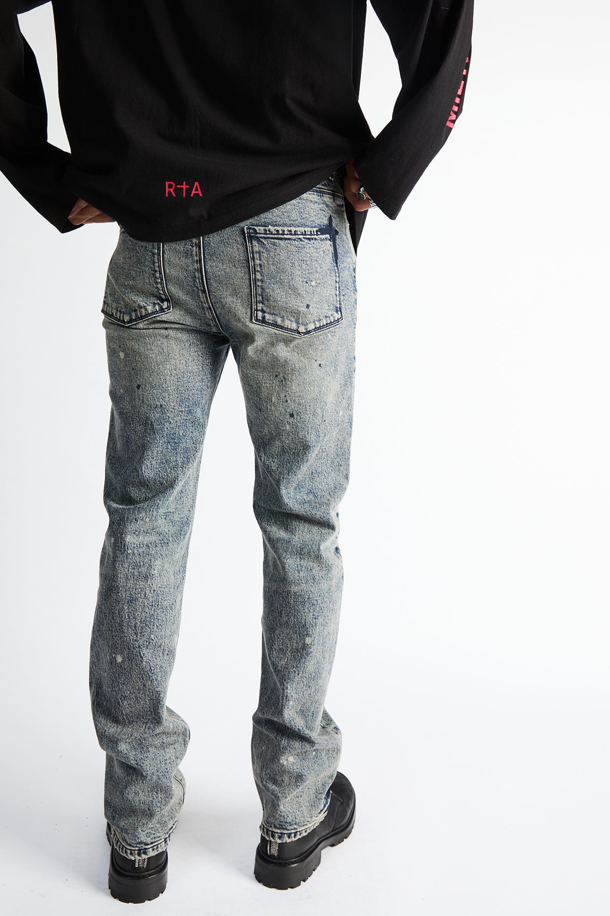 HARU SLIM FIT JEAN | MARINE PAINT