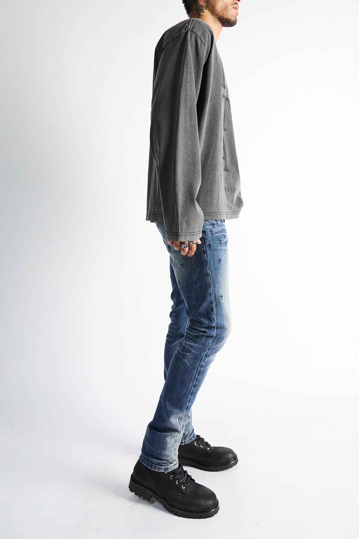 BRYANT SKINNY JEAN | COASTAL RINSE ALLOVER CROSS