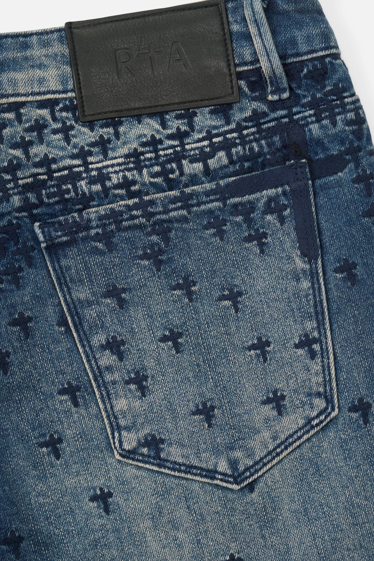 BRYANT SKINNY JEAN | COASTAL RINSE ALLOVER CROSS