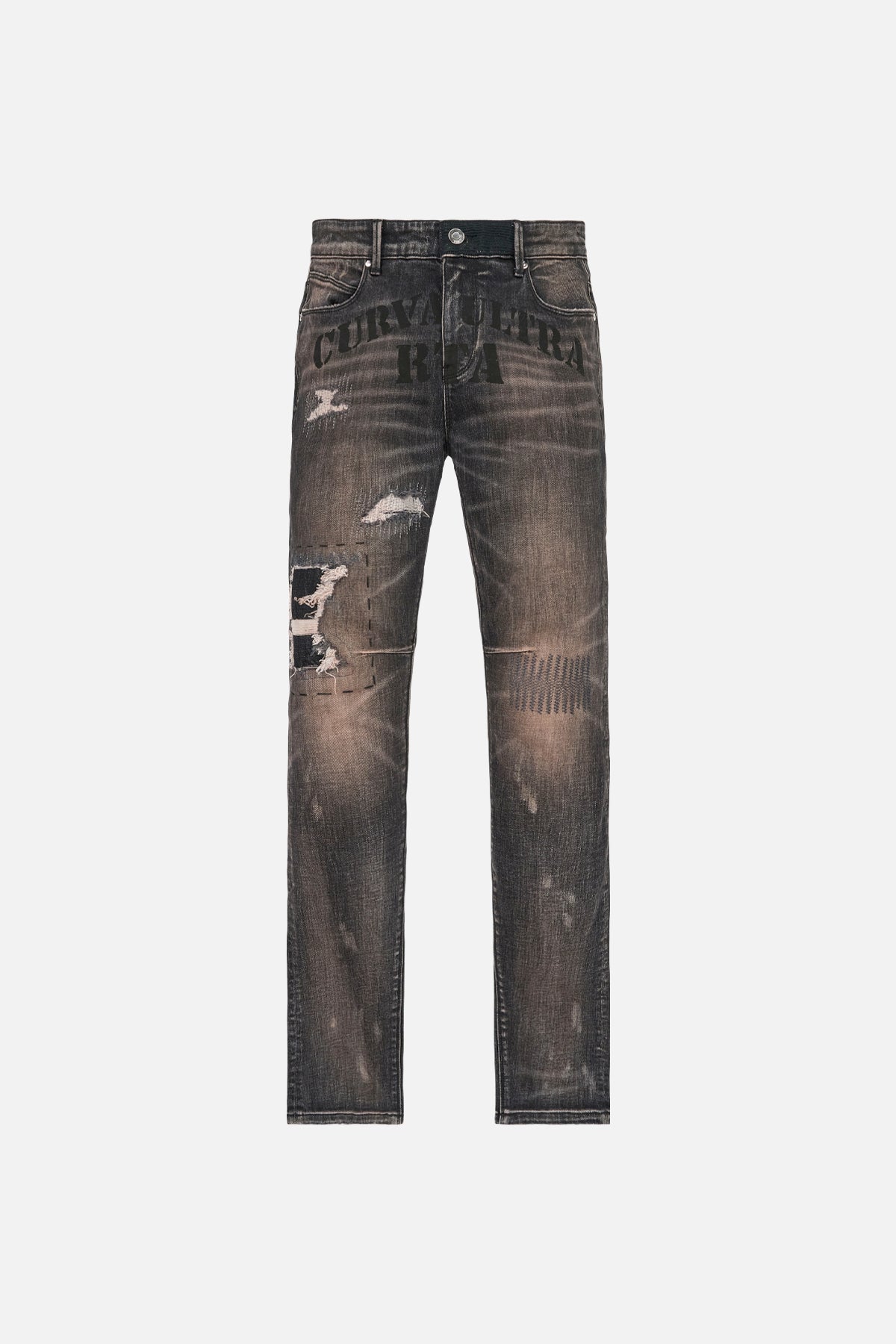 BRYANT SKINNY JEAN | CHARCOAL EMBER CURVA ULTRA