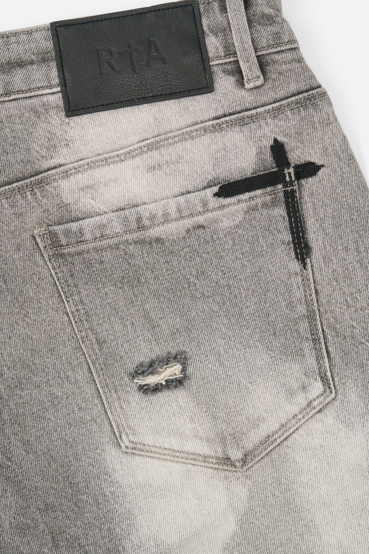 BRYANT SKINNY JEAN | CHARCOAL BLEACHED