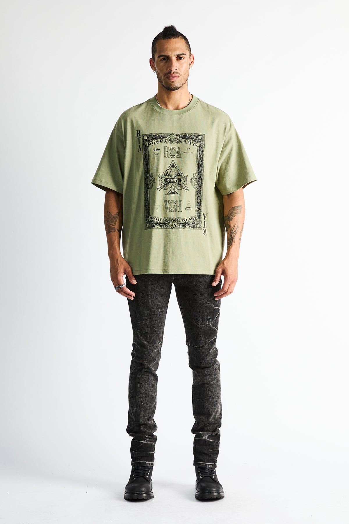 CLAYTON SKINNY JEAN | ASH STAIN