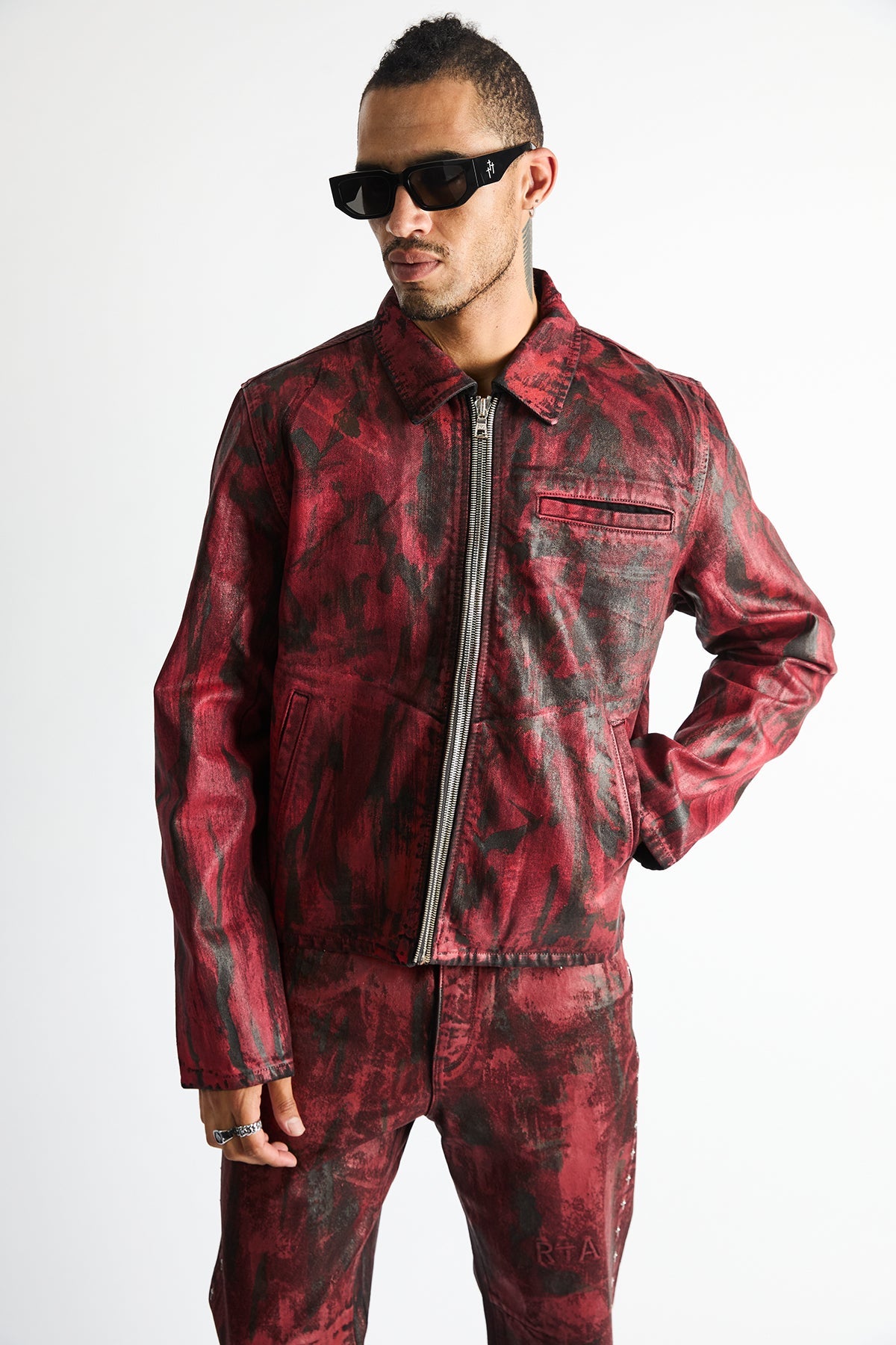 APOLLO FITTED CLASSIC JACKET | BLACK ECLIPSE