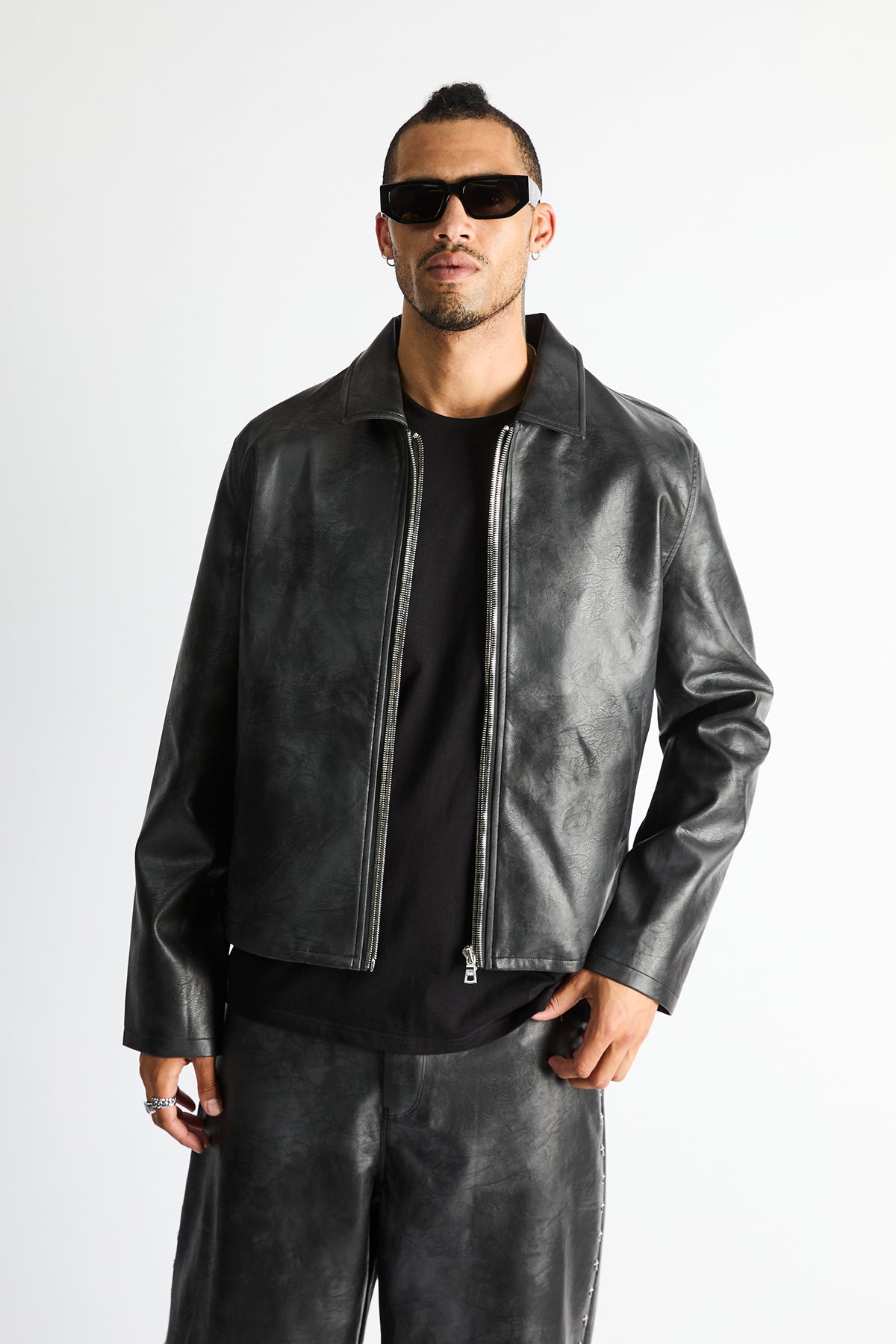 APOLLO FITTED CLASSIC JACKET | VINTAGE BLACK