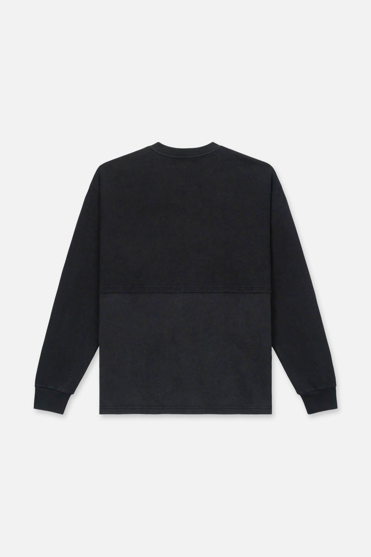 DARIO CONTRAST PANEL SWEATSHIRT | VINTAGE BLACK