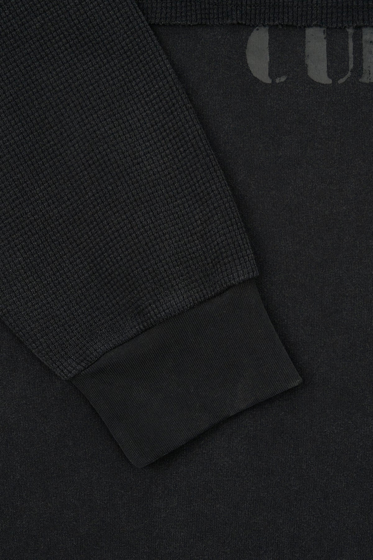 DARIO CONTRAST PANEL SWEATSHIRT | VINTAGE BLACK