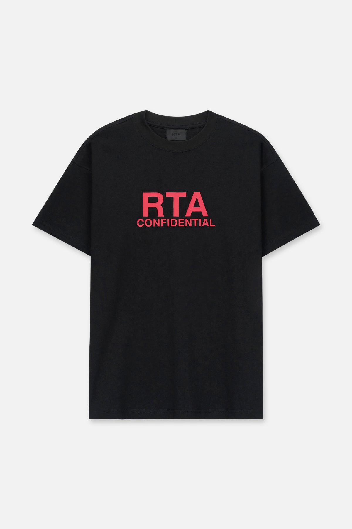 COLIN OVERSIZED SHORT SLEEVE TEE | BLACK CASE FILE