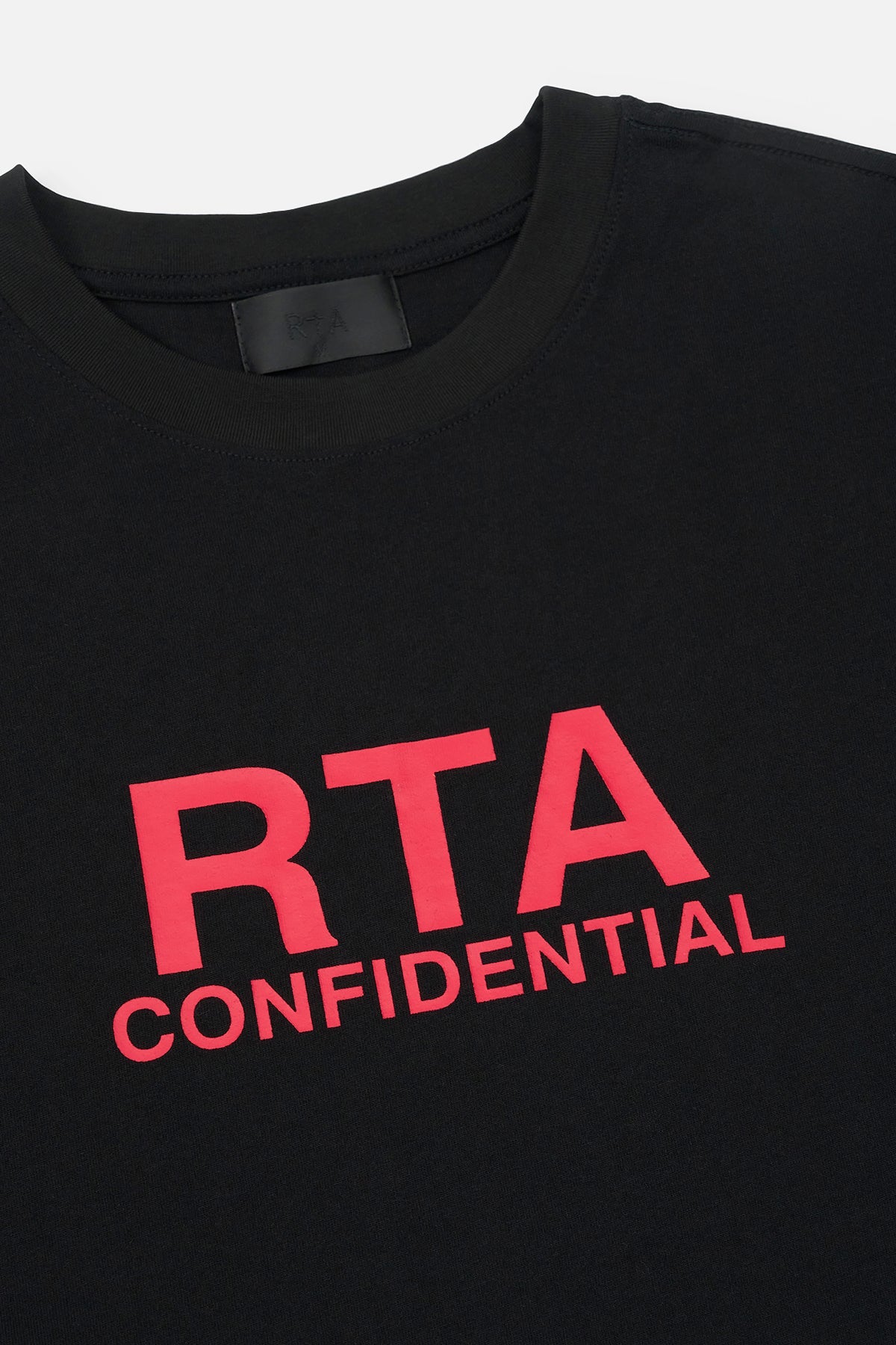 COLIN OVERSIZED SHORT SLEEVE TEE | BLACK CASE FILE