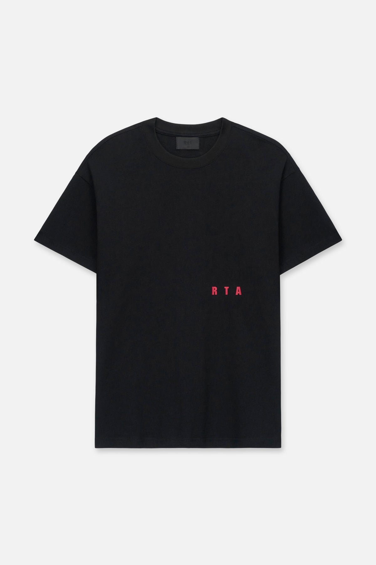 COLIN OVERSIZED SHORT SLEEVE TEE | BLACK ULTRA