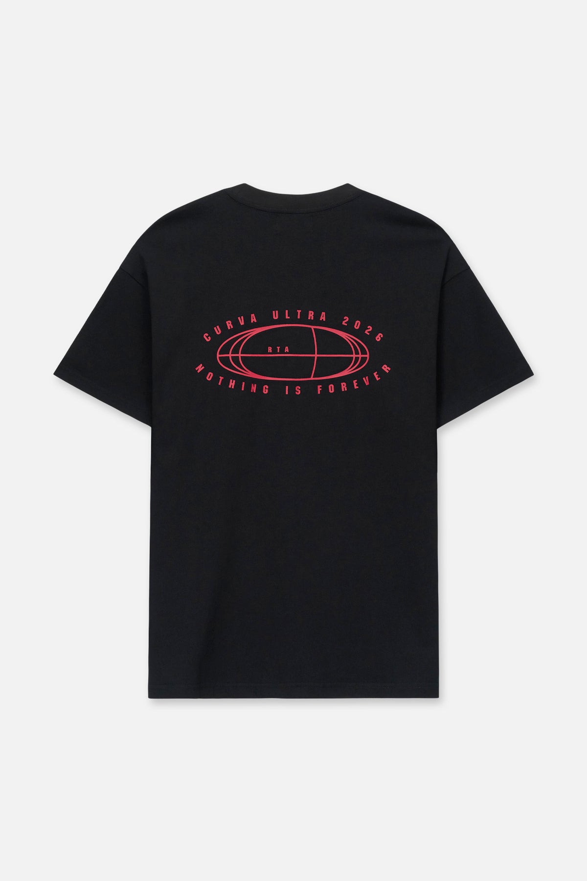 COLIN OVERSIZED SHORT SLEEVE TEE | BLACK ULTRA