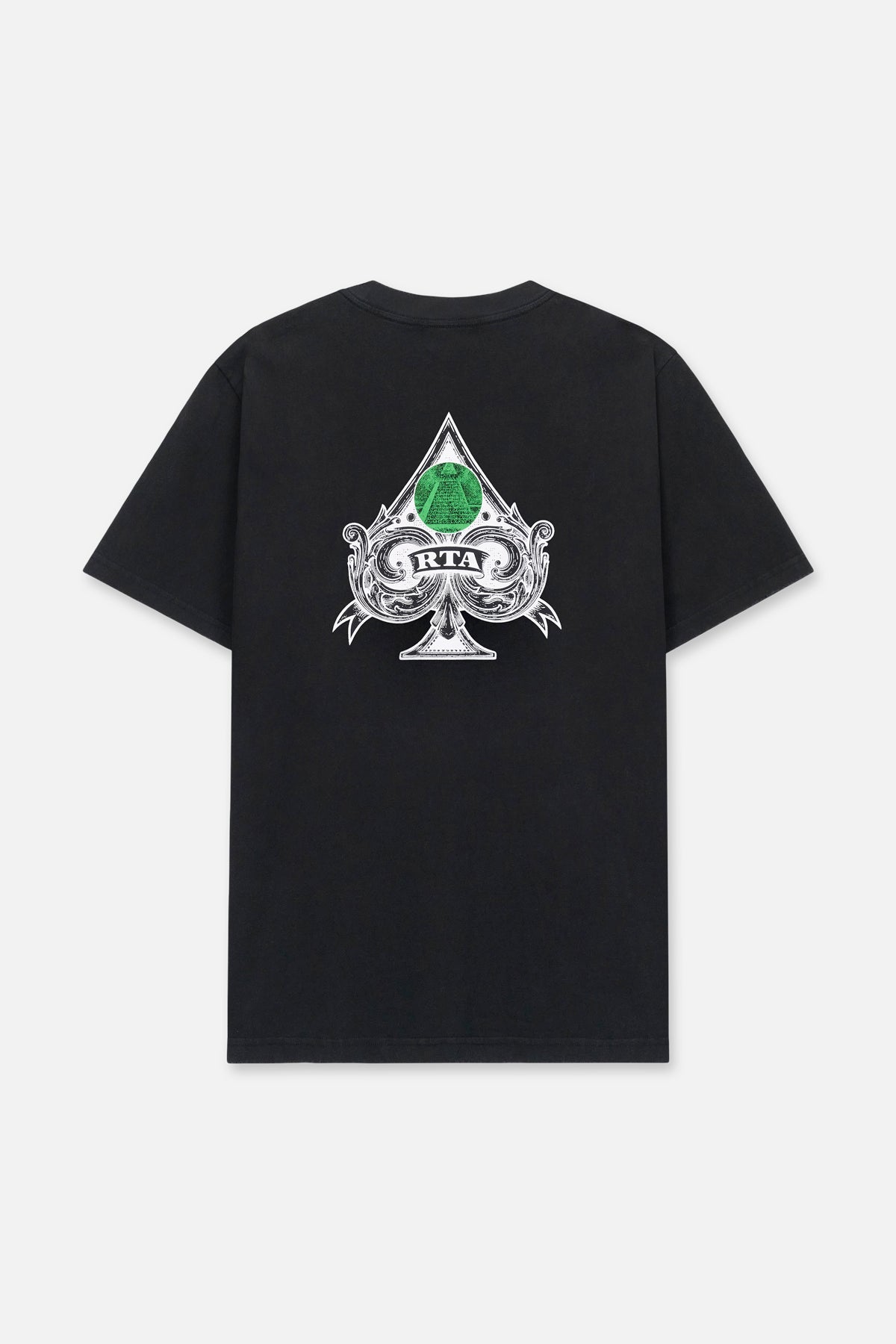 COLIN OVERSIZED TEE | VINTAGE BLACK SPADE