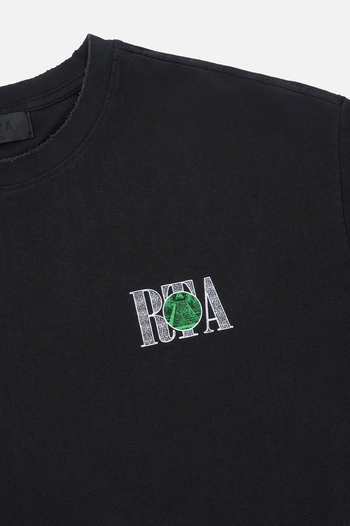 COLIN OVERSIZED TEE | VINTAGE BLACK SPADE