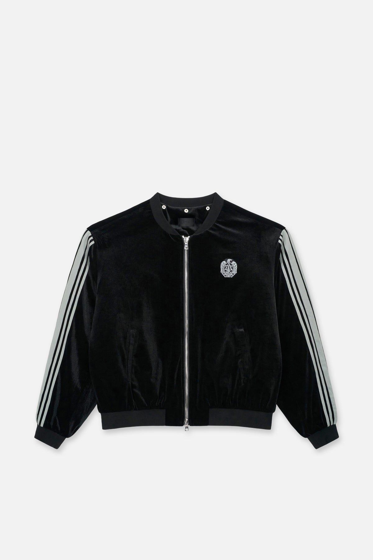 REI BOMBER HOODIE | BLACK CREST