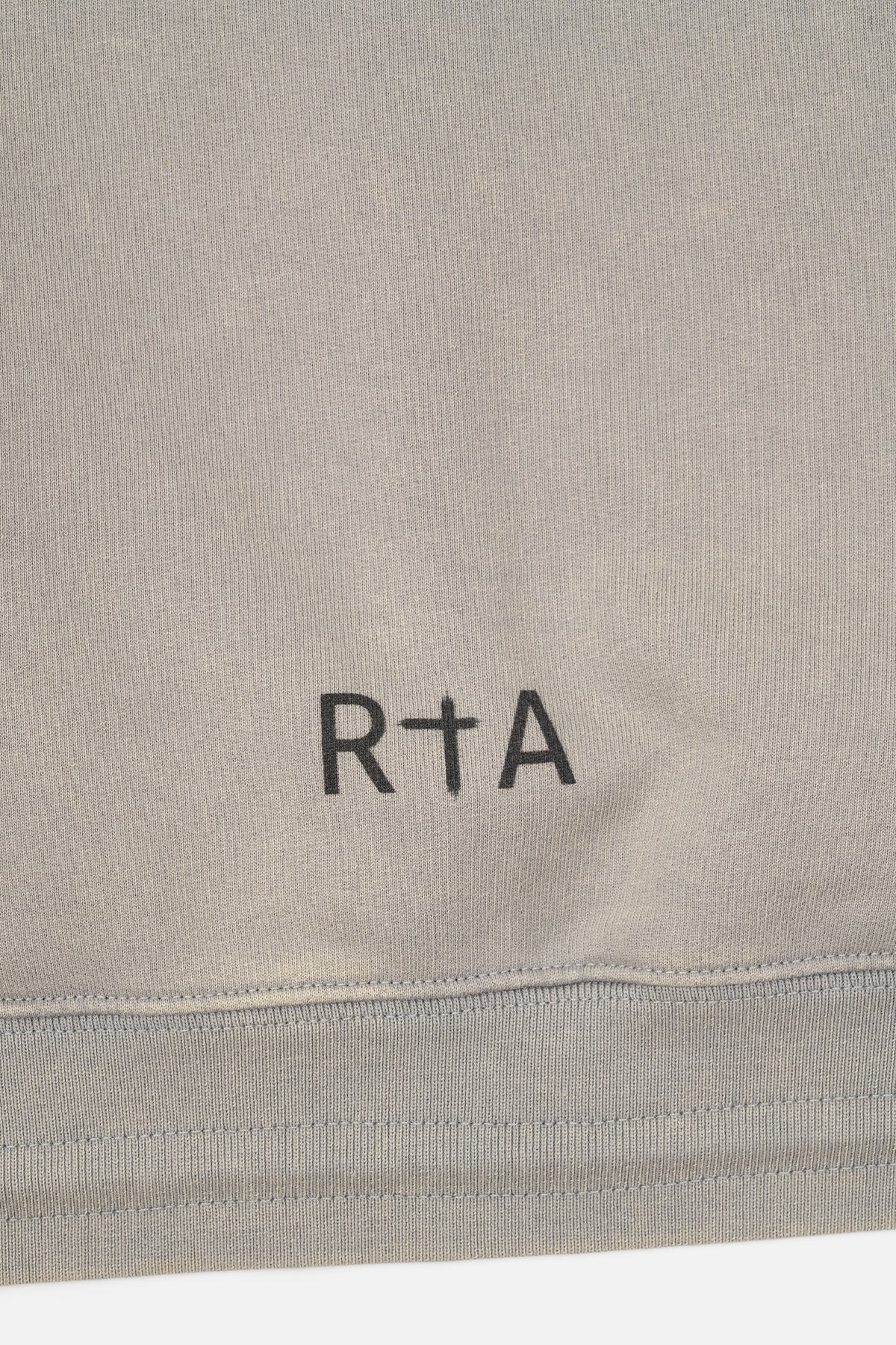 KAM CROPPED OVERSIZED HOODIE | DUSTED GREY MONEY STAMP