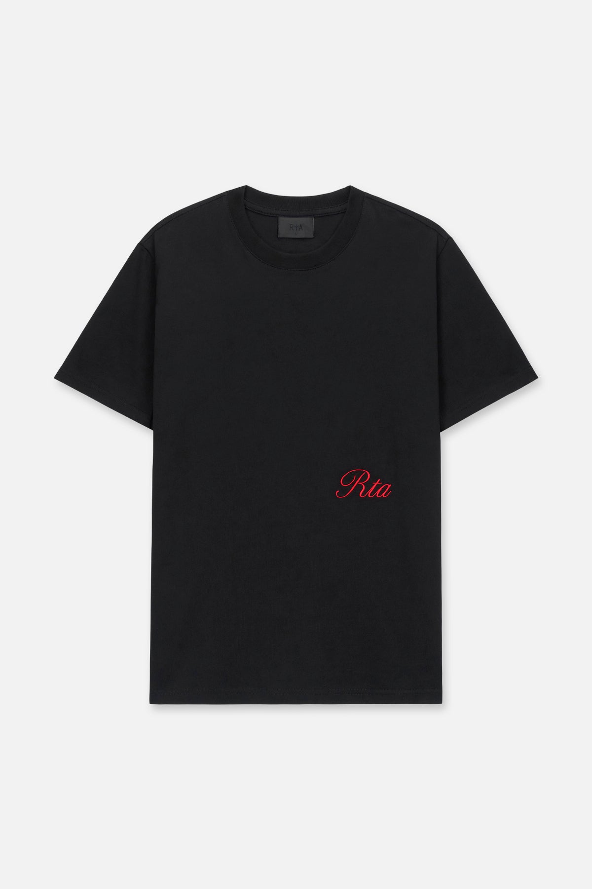 LIAM SHORT SLEEVE TEE | BLACK NIF SCRIPT