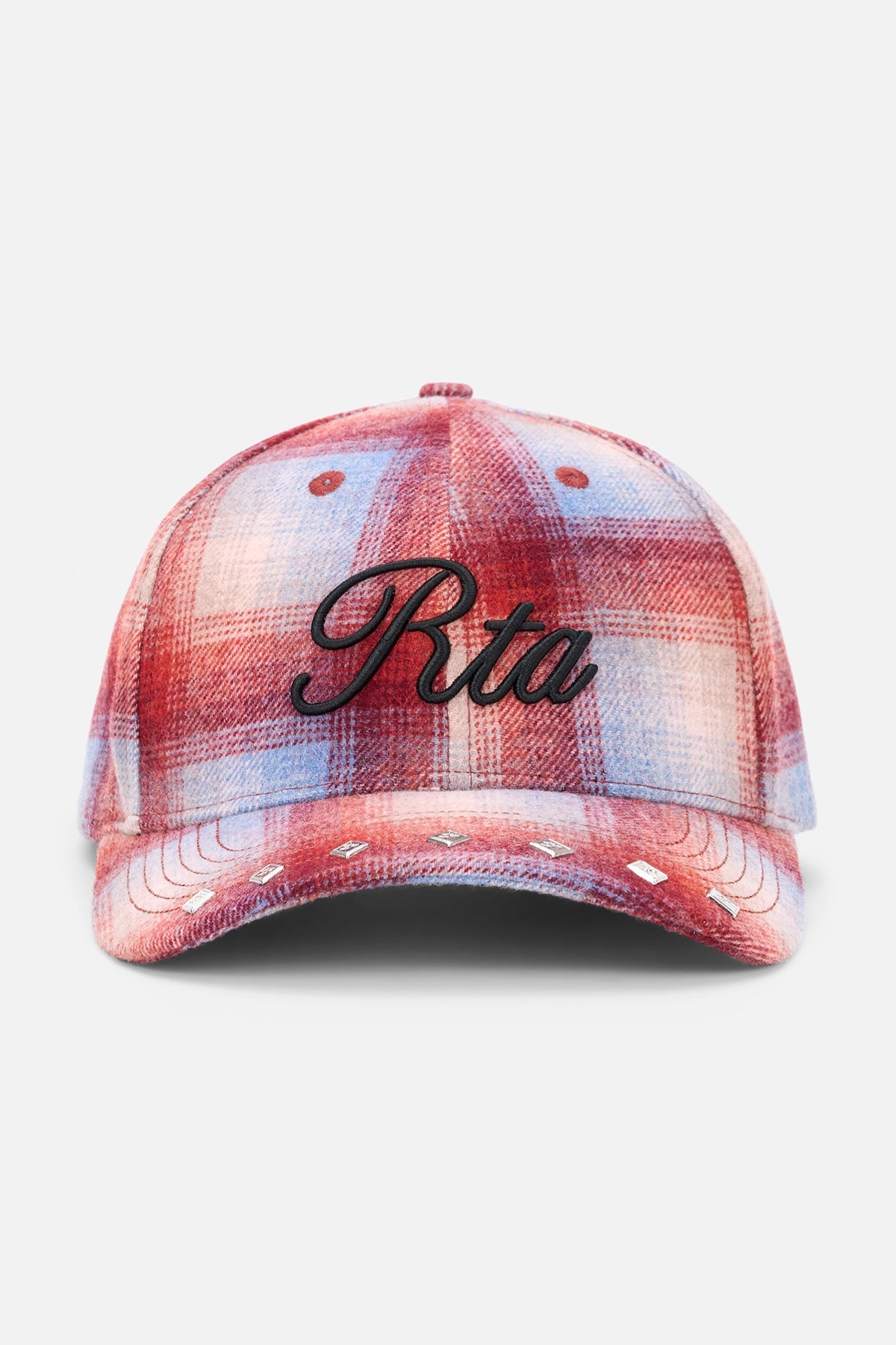 MARS BASEBALL HAT | RED PLAID