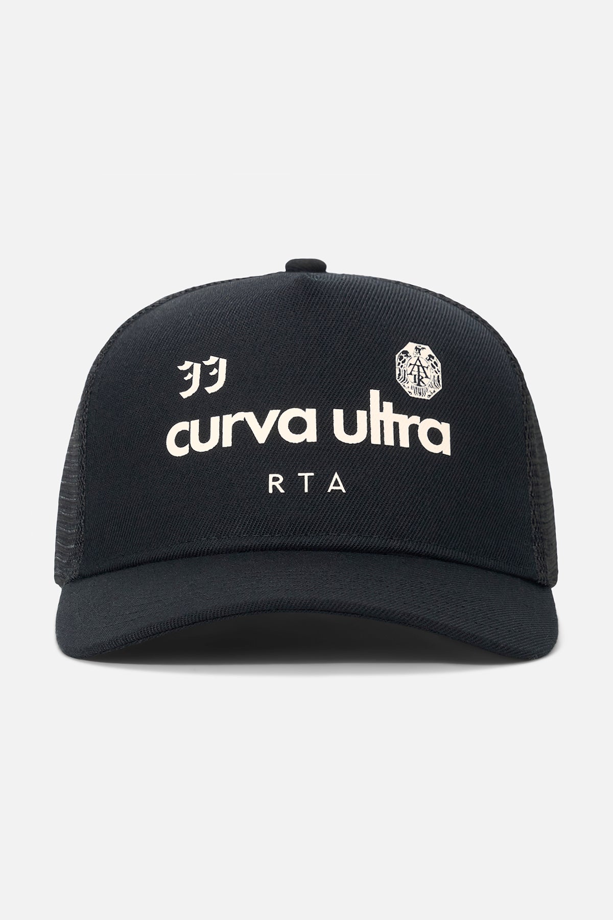 GIDEON TRUCKER HAT | BLACK CURVA ULTRA