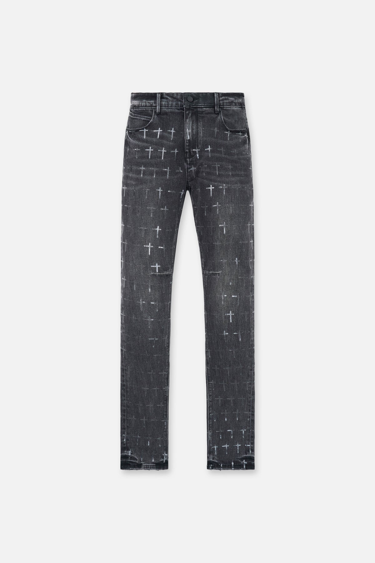 BRYANT SKINNY JEAN | NOIR COATED GREY