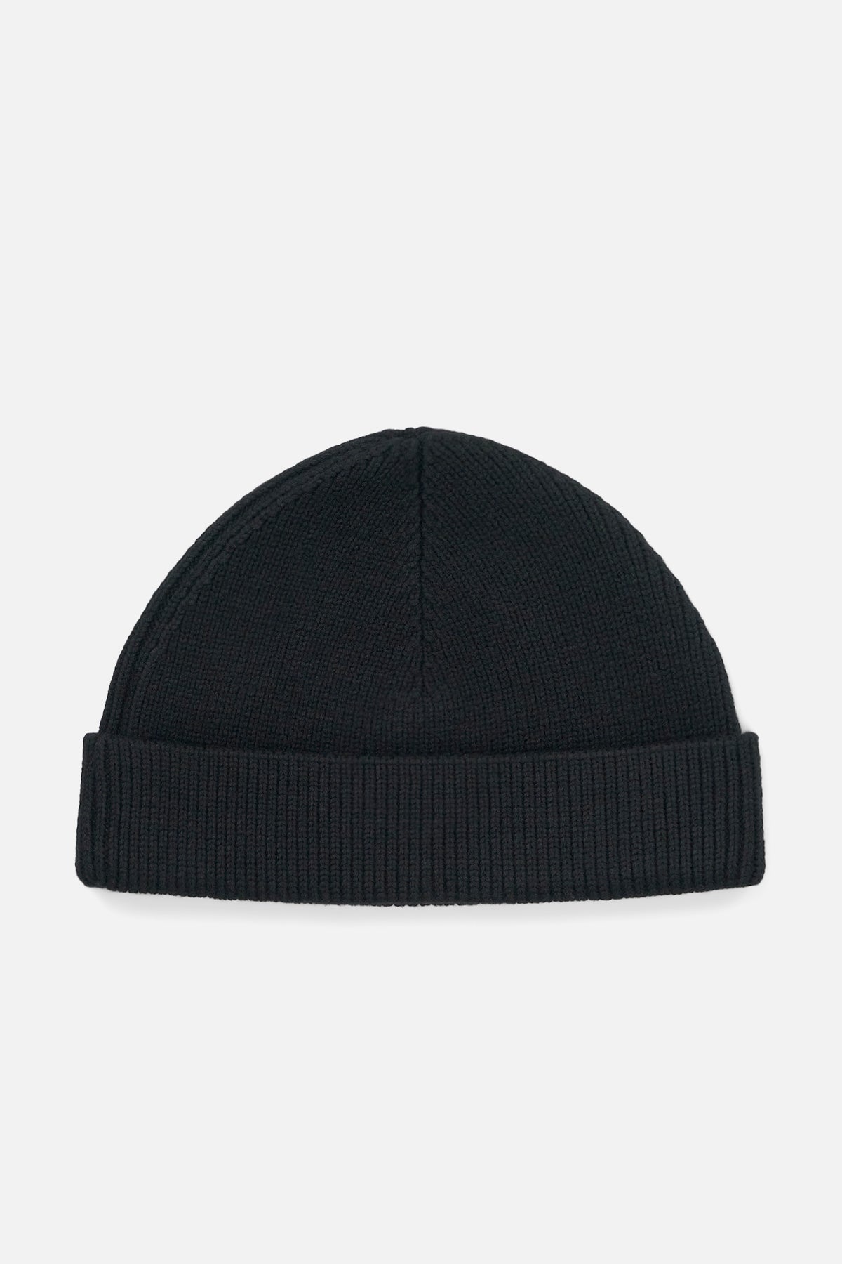 ZION BEANIE | BLACK OLD ENGLISH CROSS