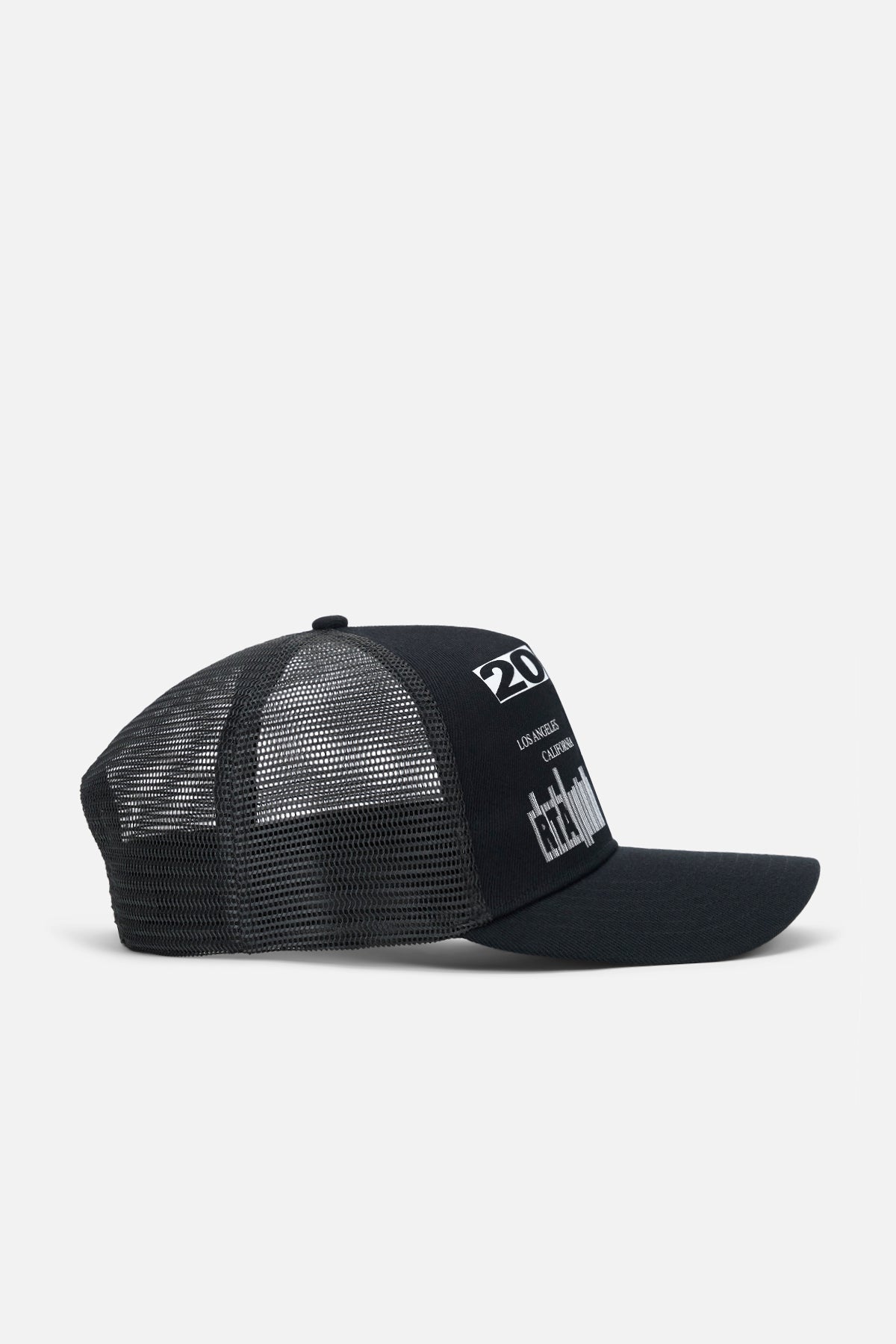 GIDEON TRUCKER HAT | BLACK MIX DOWN RTA