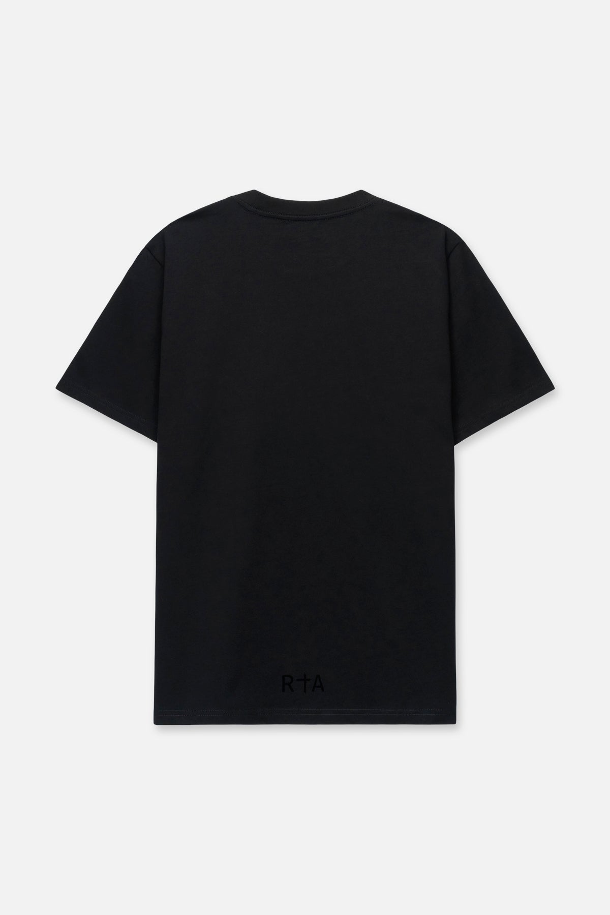 LIAM SHORT SLEEVE TEE | BLACK FLOCKED RTA