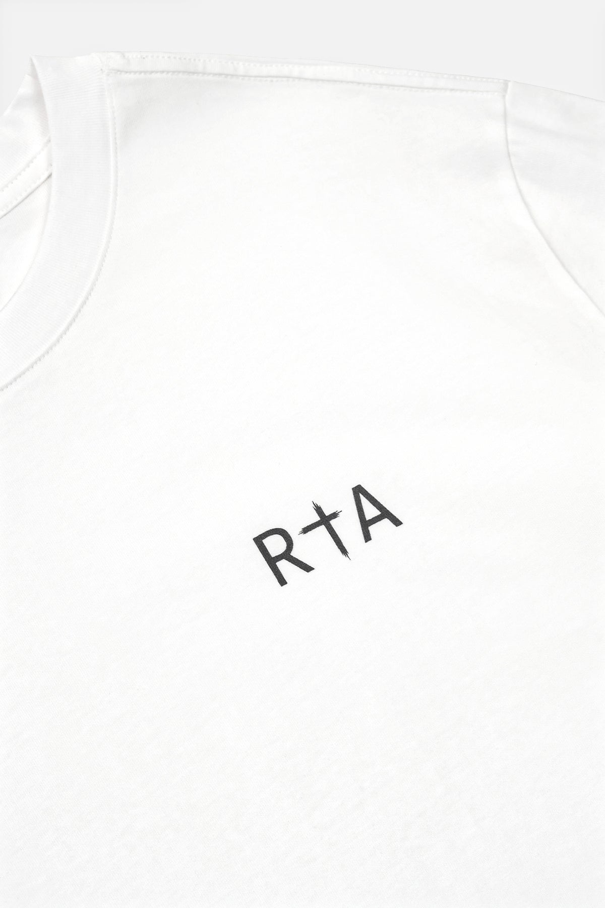 LAWRENCE LONG SLEEVE TEE | WHITE CROSSES